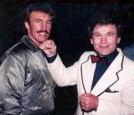 Boxer unter sich: Axel Traxel mit Rene Weller (damals)