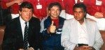 Axel Traxel mit Boxer Karl Mildenberger und Ali (in den 80er)