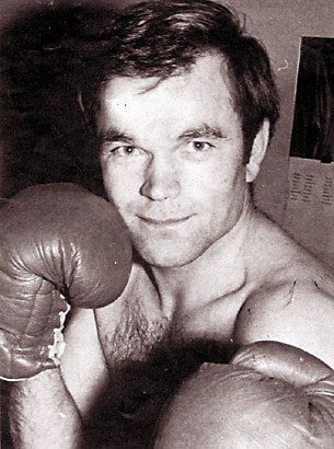 Axel Traxel, Boxer, Schlagersänger, Kassel, 70er Axel Traxel als aktiver Boxer Anfang der 70er