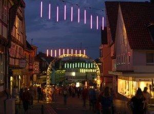 Kunstmeile in der Korbacher City