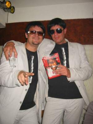 The Disco Boys beim Wildwechseln erwischt