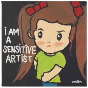 (c) evelin_CARICATURA_sensitive_artist