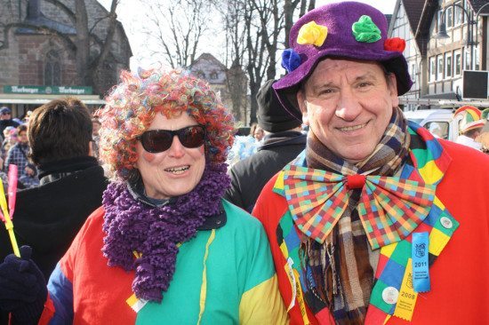 Am 11.2.2013 fand in Volkmarsen wieder der große Rosenmontags-Karnevalsumzug statt