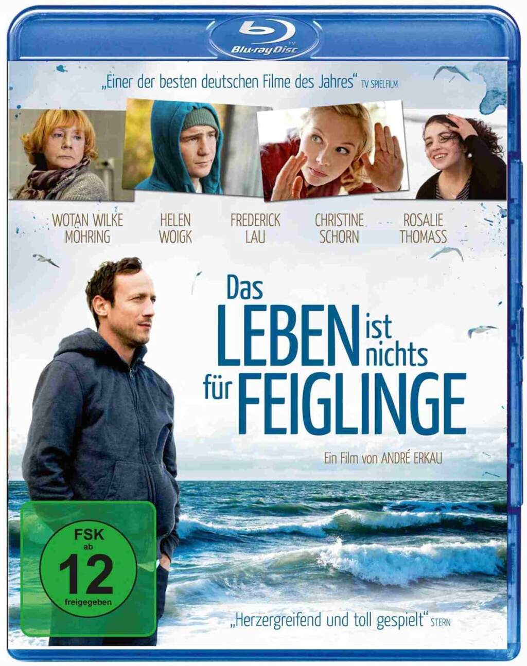 Filmcover von 'Das Leben ist nichts für Feiglinge' – Drama über Verlust und Neuanfang mit Wotan Wilke Möhring, Frederick Lau und Rosalie Thomass Das Leben ist nichts für Feiglinge | (c) Warner Home Video - DVD