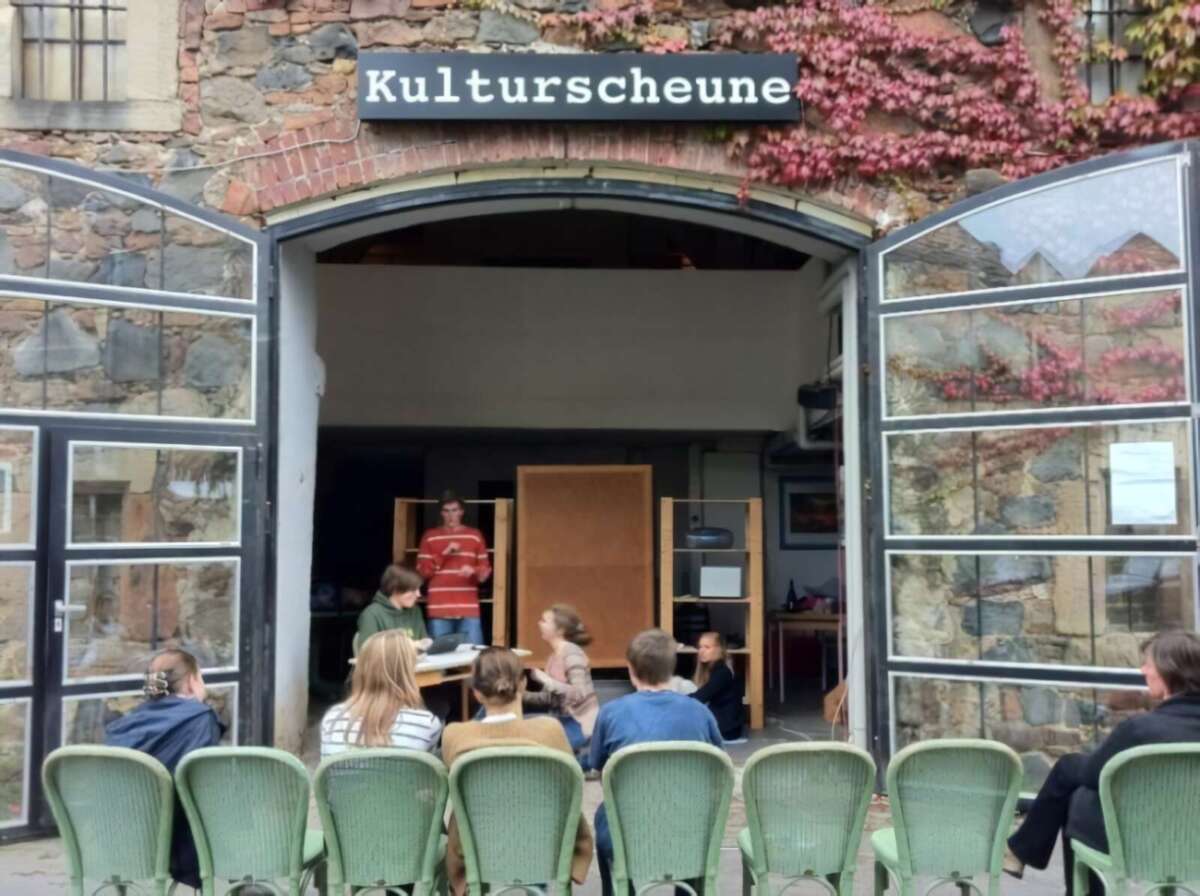Treppe-Probe-Kulturscheune