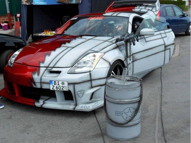 Cars & Style! – Autokino und Tuning-Treffen Ein getunter Nissan 350Z
