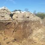 Die Bagger haben die Vorarbeit an den Mauern geleistet, jetzt sind spezialisierte Geräte für die 3-D-Dokumentation gefragt. Foto: LWL/K. Wegener