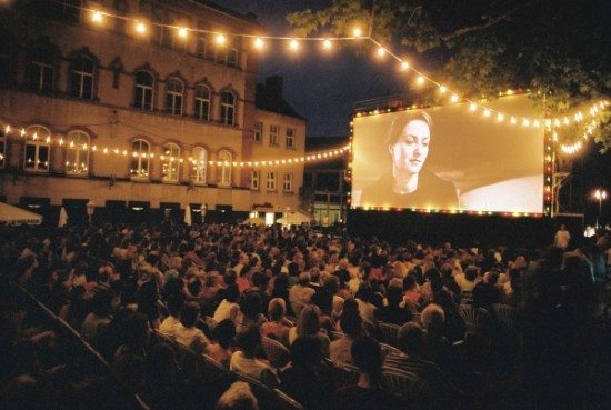 Das Open Air Kino in Kassel