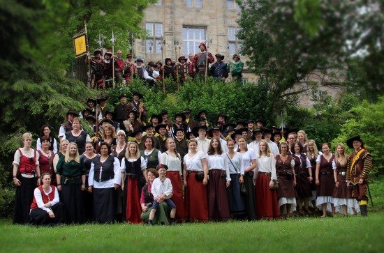 50jähriges Landsknechts-Jubiläum in Rhoden wird groß gefeiert 50jähriges Landsknechts-Jubiläum in Rhoden wird groß gefeiert