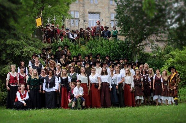 50jähriges Landsknechts-Jubiläum in Rhoden wird groß gefeiert 50jähriges Landsknechts-Jubiläum