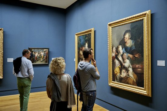 Junge Menschen – Alte Meister, anregende Kunstbetrachtung in der Gemäldegalerie Alte Meister in Schloss Wilhelmshöhe Fotograf: Sven Heine