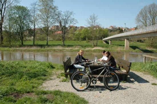 Diemelradweg im Bereich Warburg (Autor: Hubert Rösel)