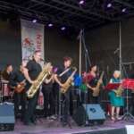 Rhythmus und Taktgefühl präsentiert die Jazz-Combo der Musikschule Hofgeismar unter Leitung von Hans-Jürgen Stier.