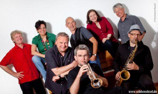 Die Soul- und Funkband „Groove T“ aus Kassel