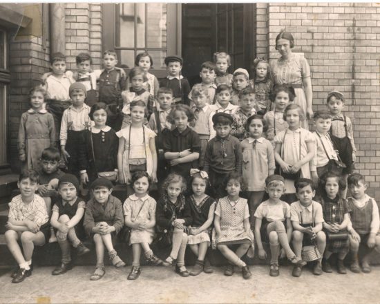 Jüdische Schulklasse in Breslau, 1938