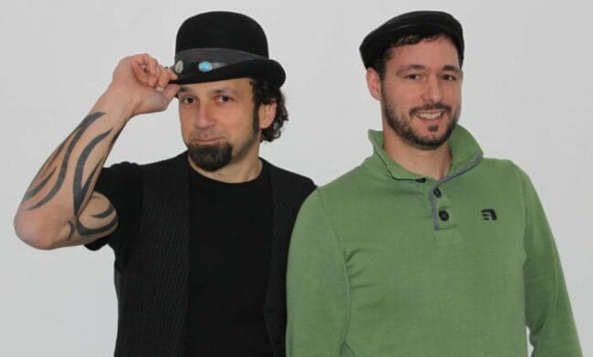Kneipennacht in Bad Driburg: Rockmusik in der Weinhandlung Weinglas mit Denny und Jens