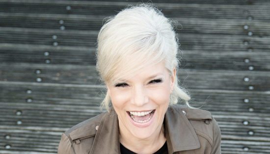 Ina Müller sing am 11.8.2018 im Schlosspark Bad Brückenau.