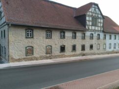 Das Treibhaus Zierenberg von Außen, nachdem die renovierungen schon deutlich fortgeschritten waren