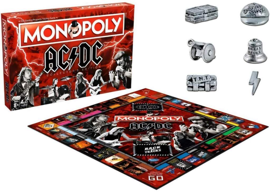 ACDC Monopoly Brtettspiel AC-DC Spiel