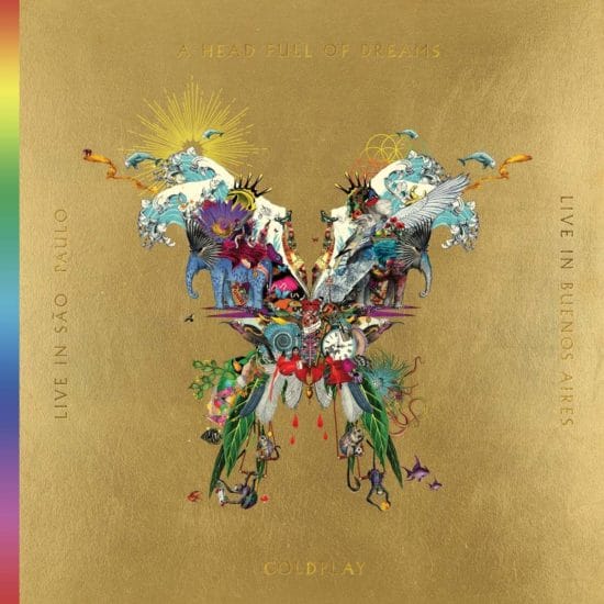 Coldplay Live In Buenos Aires CD Cover