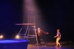 Connected Tournee in Kassel - Hier Professer Wacko mit Comedy am und auf dem Trampolin.