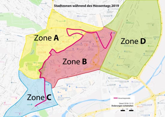 Stadtzonen Hessentag