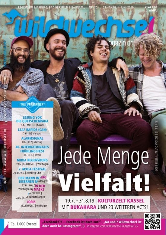 Wir werben im Wildwechsel – Die Anzeigenkunden aus den Printausgaben 06-2019 Wir werben im Wildwechsel – Die Anzeigenkunden aus den Printausgaben 06-2019
