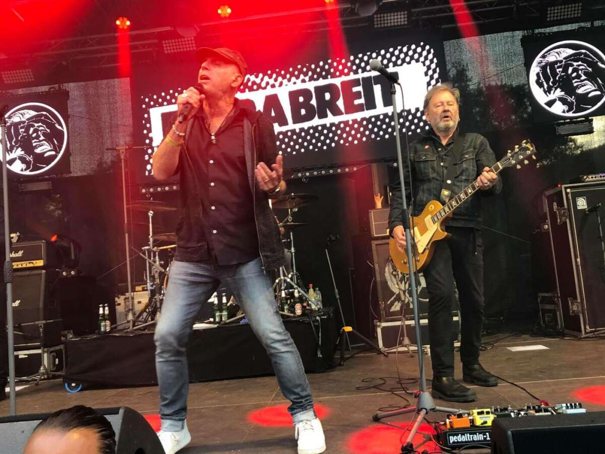 Rockten das Haunetal: Kai Havaii und Stefan Kleinkrieg von Extrabreit!