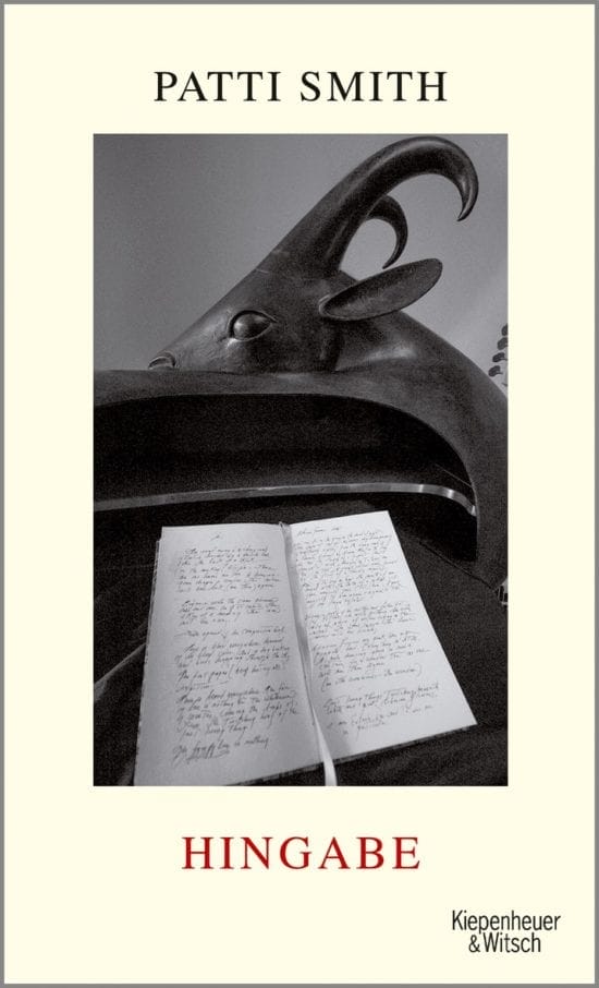 Buchcover-Patti-Smith-HIngabe-Kiwi-Velag Buchcover-Patti-Smith-HIngabe-Kiwi-Velag