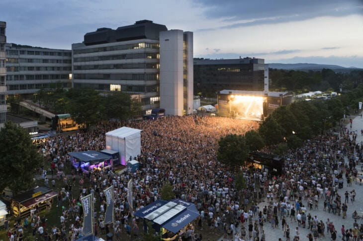 15.000 Besucher feierten beim Campus Festival Bielefeld 2019 | (c) Stefan Saettele