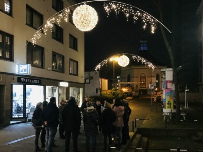 Abends wird es wirklich märchenhaft in Kassel