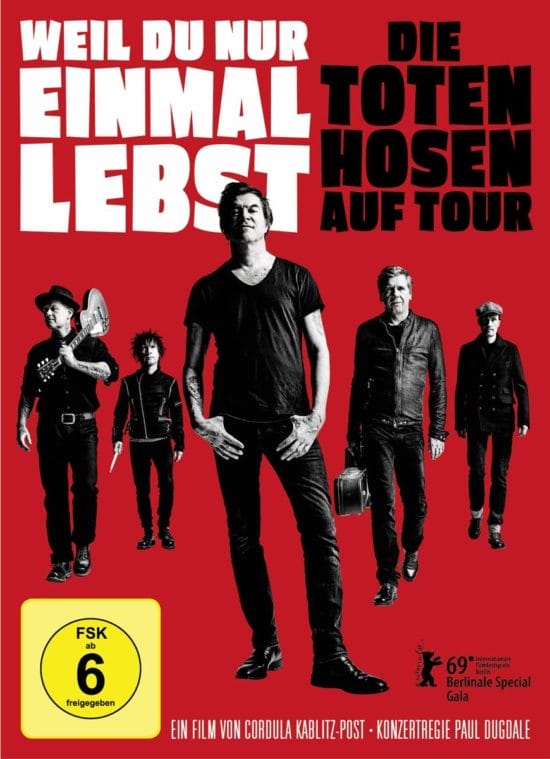 Die Toten Hosen, Weil du nur einmal lebst, DVD Die Toten Hosen - Weil du nur einmal lebst DVD Cover