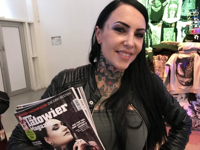 Makani Terror, weltweit gefragtes Tattoo-Model