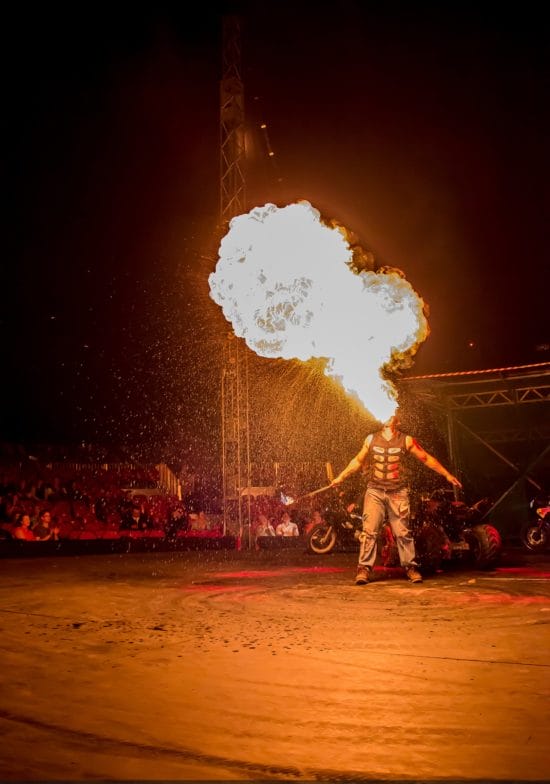 Zirkus des Horrors in Kassel, Zirkus des Horrors, Kassel Freefighter-Feuer1 - Zirkus des Horrors - Kassel