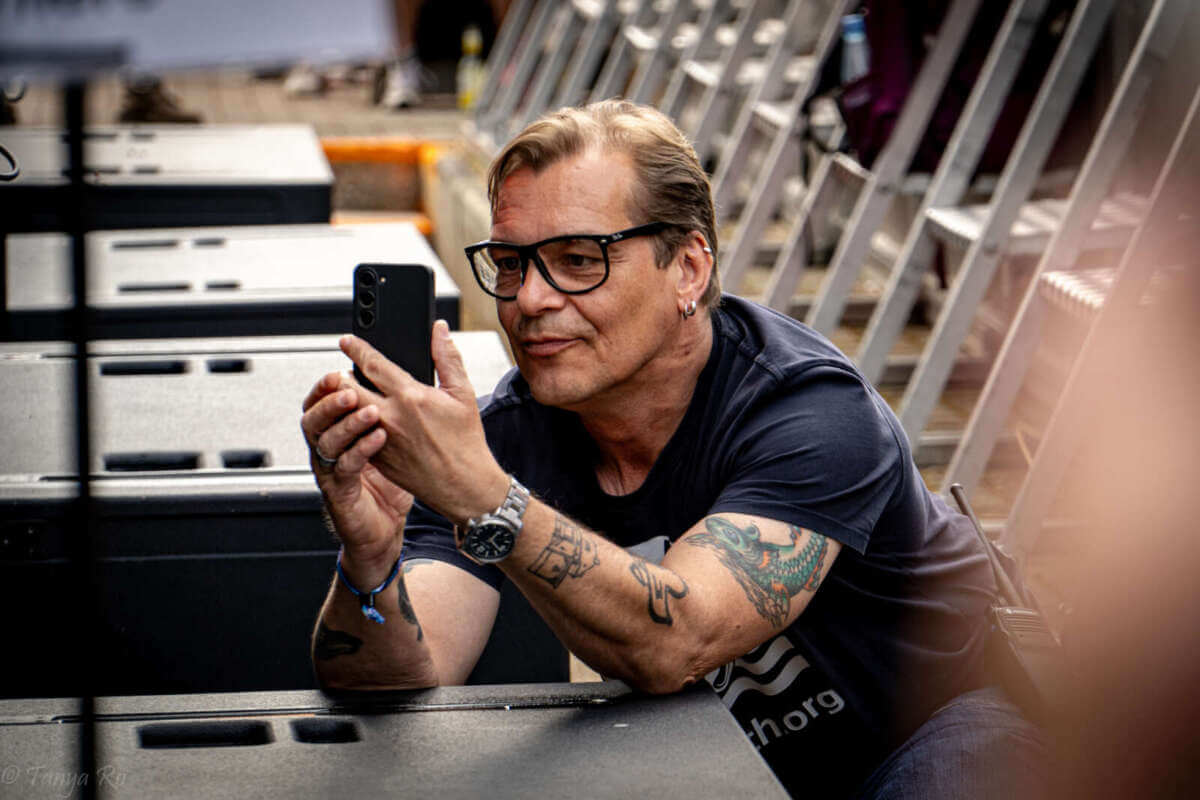 Rembert Stiewe - Kopf des Orange Blossom Special Festival in Beverungen - 2024 | (c) Tanja Robrecht