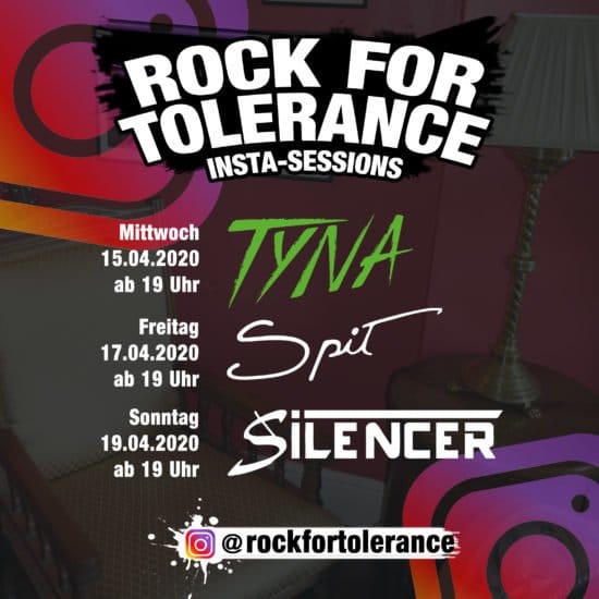 Rock for Tolerance Insta-Sessions