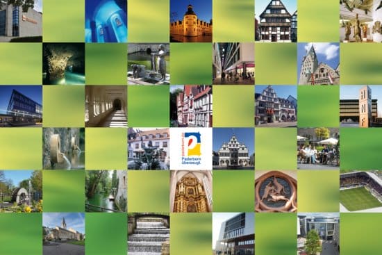 Kultur in Paderborn, Kultuour-Caching-App Kultur in Paderborn: In Pandemie-Zeiten werden an verschiedenen Orten in Paderborn Trigger auf dem Handy eingespielt, die ortsspezifische Highlights zeigen und die Paderborner Kultur somit virtuell greifbar machen können. | (c) Stadt Paderborn