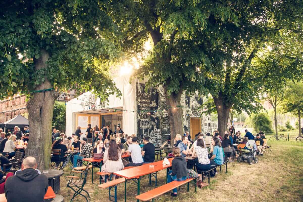 Biergarten Boreal am Kulturzentrum Schlachthof Kassel