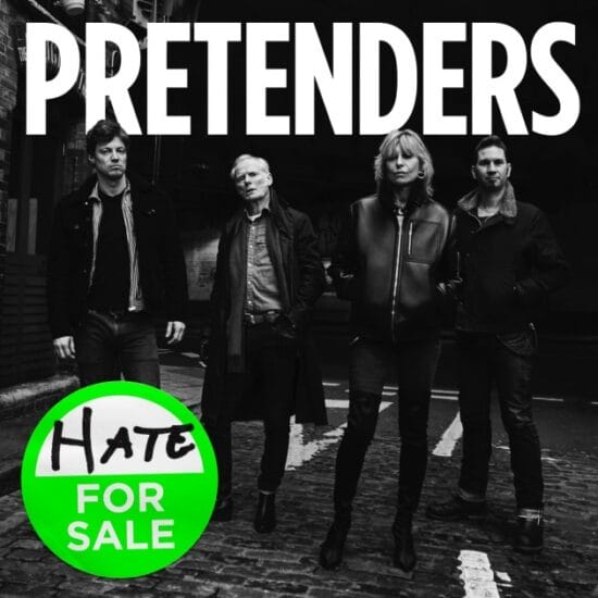 CD Cover, The Pretenders, Hate For Sale, BMG, Chrissie Hynde CD Cover The Pretenders - Hate For Sale (BMG)