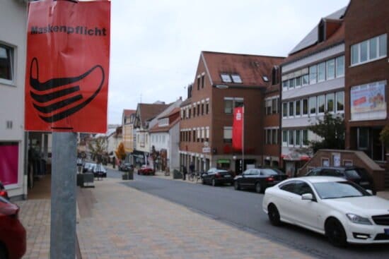 Schwalmstadt: Maskenpflicht auch in den Einkaufsstraßen Schwalmstadt: Maskenpflicht auch in den Einkaufsstraßen