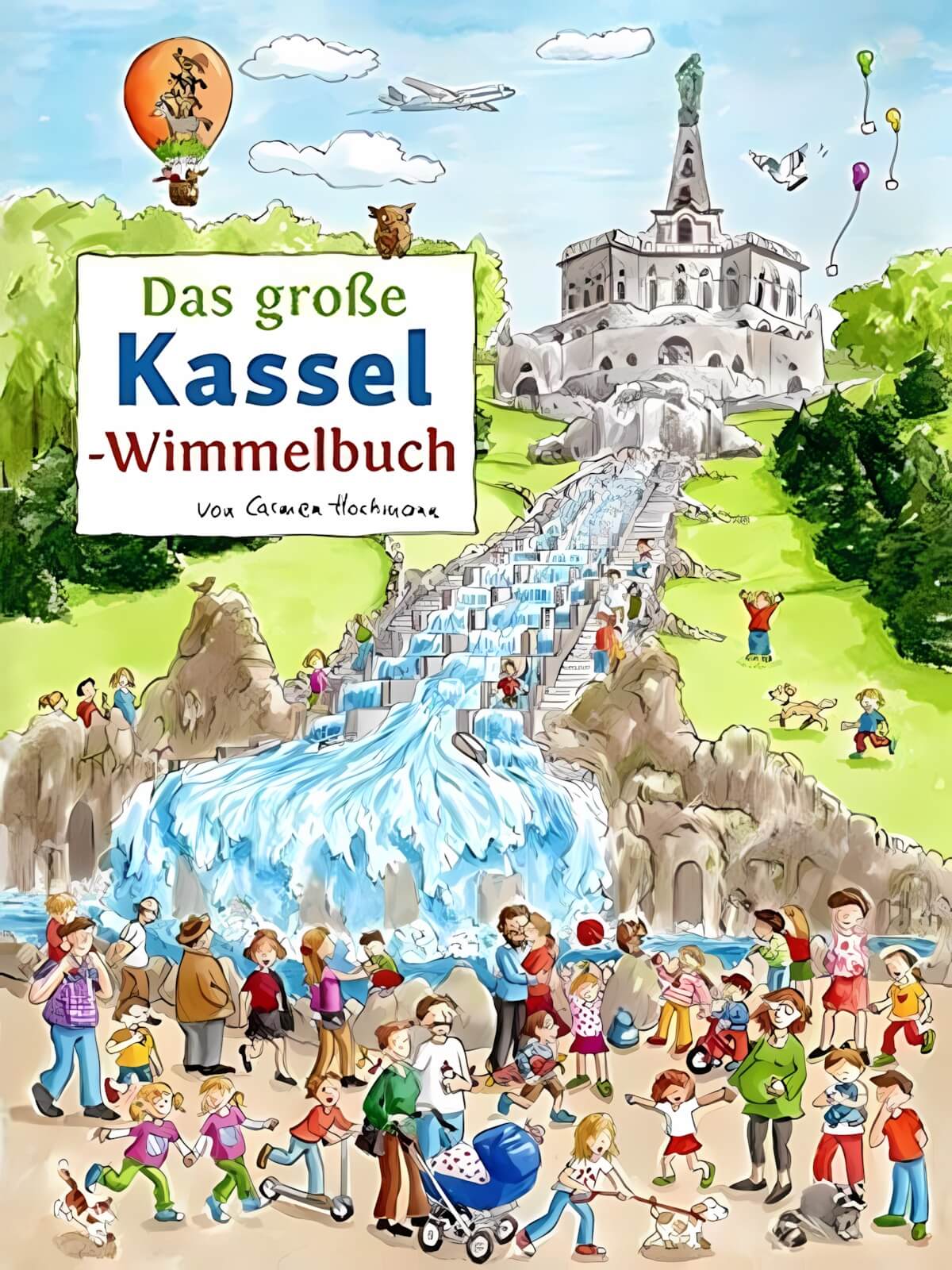 Das große KASSEL-Wimmelbuch - einer von unseren Buch-Tipps zu Ausflugzielen in & um Kassel | von Roland Siekmann | (c) tpk-Verlag