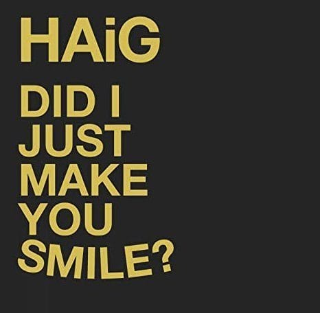 Haig, Did I Just Make You Smile, Heikos Hotlist, 2020, beste Songs des Jahres HAiG - Did I Just Make You Smile (Golden Robot Records)