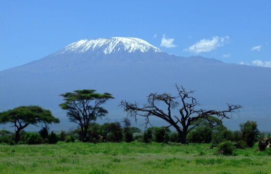 Tansania, Afrika, Kenia, Festland, Kontinent, Reise-Reportage, Tief in Afrika, Uganda, Grenzgang, Berggorilla, Hardy Fiebig, Reise, Kultur, Tourismus, Indischer Ozean, Kilimandscharo, Berg, Gipfel, Sansibar, Nil, Greg Montani, Pixabay Der tansanische Berg Kilimandscharo. Auch die Besteigung des 5.895 Meter hohen Berggipfels ist in der Reise-Reportage »Tief in Afrika« zu sehen. | (c) Greg Montani auf Pixabay