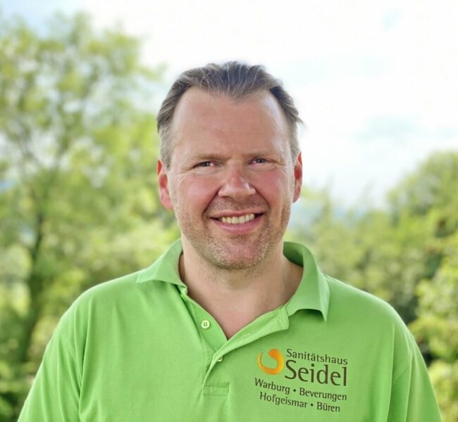 Renee Seidel, Sanitätshaus Seidel, Warburg Renee Seidel, Chef des Sanitätshauses Seidel