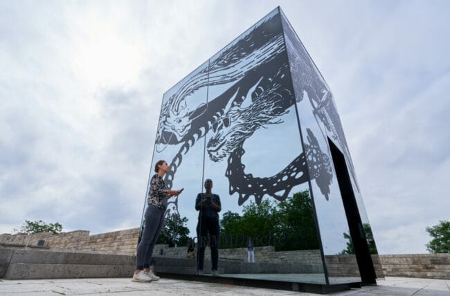 Kassel, Grimmwelt, Märchen, Home, Sabine Hertig, Ausstellung, Museum, Kultur , Nachlasz, Nachlass, Nachlass der Gebrüder Grimm, Löffel, Geschwister Grimm, DrachenFels, Henrik Schrat, Erlebnisreise »DrachenFels« – Eine märchenhafte Erlebnisreise mit dem Künstler Henrik Schrat | (c) GRIMMWELT