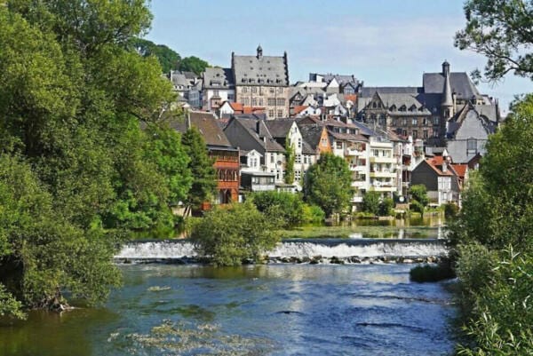 Marburg, Stadt, Stadtjubiläum Marburg Ansicht