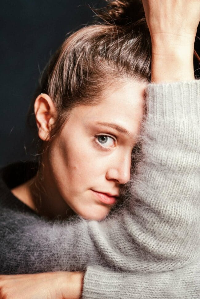 Kassel, Theaterstück, Tausend deutsche Diskotheken, Staatstheater, Kunsthochschule Schauspielerin Iris Becher | (c) Marina Sturm
