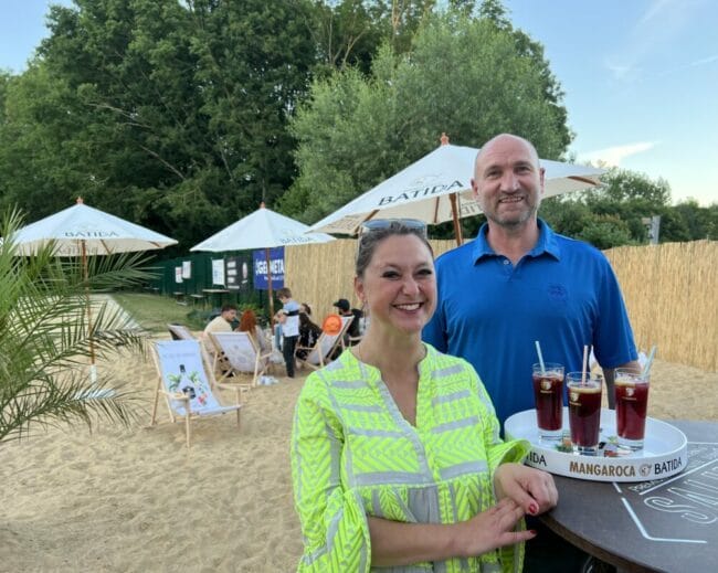 Beachbar, Daniela, Boris, Diemelsandbar 60, Valeria Geritzen Daniela und Boris, die Macher von der Diemelsandbar 60 | (c) Valeria Geritzen