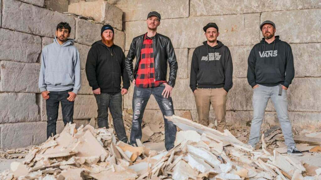 Das sieht nach Abriss aus: CLSTRFCK aus Nürnberg stehen ebenfalls auf dem Programm des Haune-Rock Festival 2025 | (c) Roskapankki