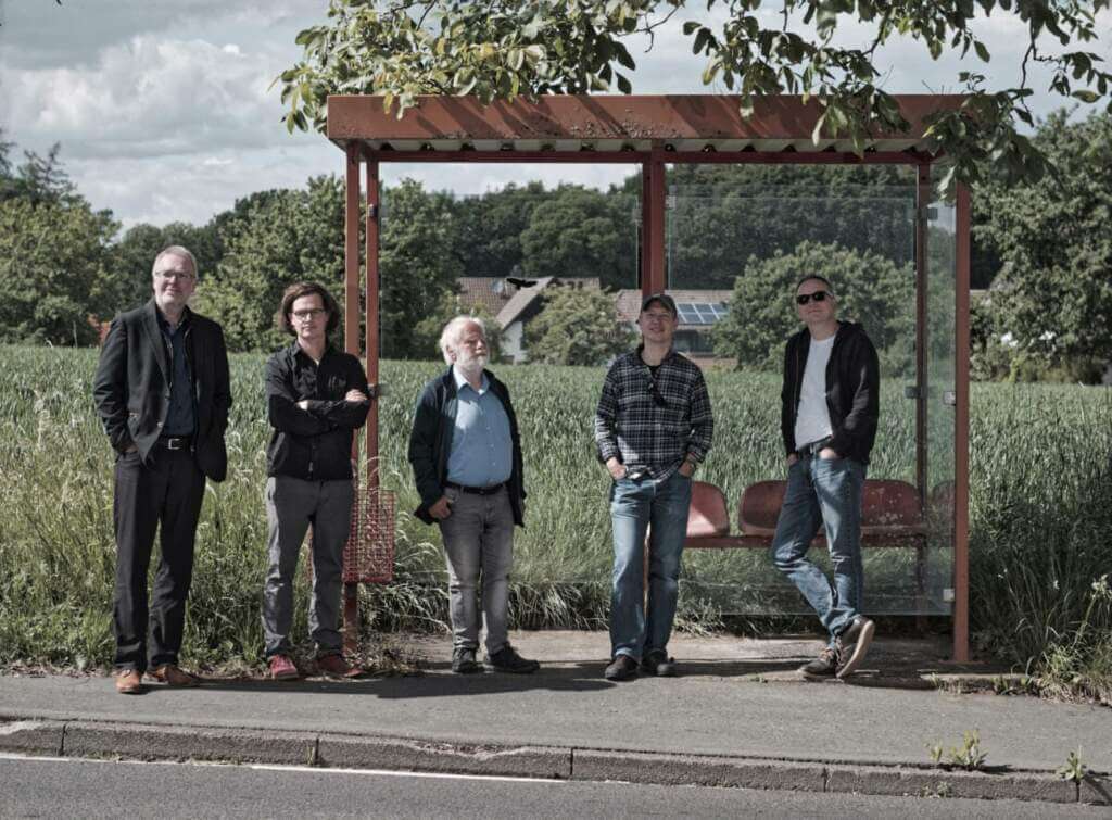 Die Marburger Band Overback, die 2026 ihr 30-jähriges Jubiläum in der Waggonhalle Marburg feierte.